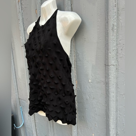 Adolpho Dominguez Black Knit Tank, BNWT, Large - Picture 7 of 16